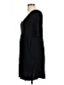 Yala Solid Black Casual Dress Size L - photo 5