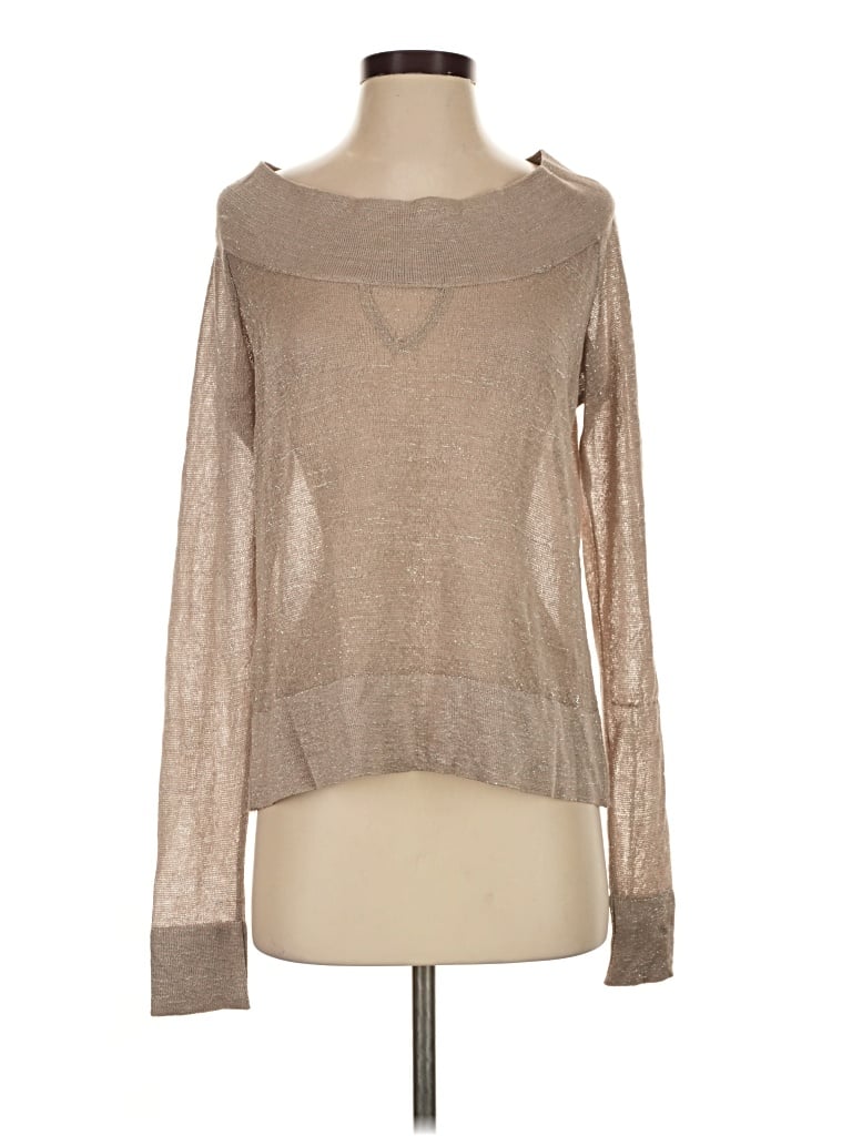 Pre-owned Chan Luu Pullover Sweater In Tan