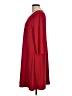 Chico's Solid Red Casual Dress Size Med (1) - photo 5