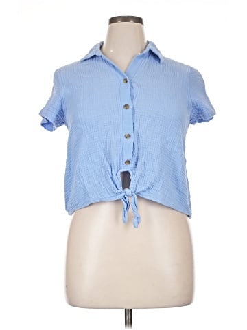 Hippie Rose Short Sleeve Blouse (view 1)