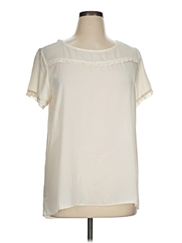Ann Taylor LOFT Outlet Short Sleeve Blouse (view 1)