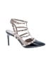Mix No. 6 Gray Black Heels Size 8 1/2 - photo 1