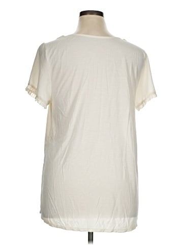 Ann Taylor LOFT Outlet Short Sleeve Blouse (view 2)
