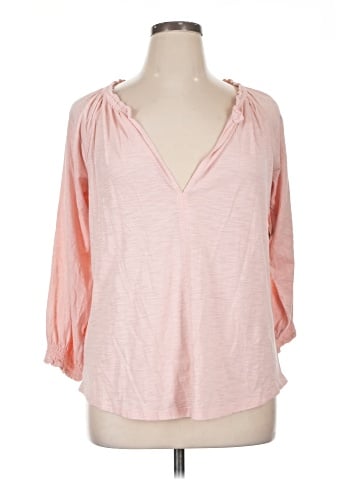 Style&Co 3/4 Sleeve T-Shirt (view 1)