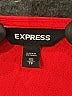 Express 100% Rayon Solid Red Romper Size XS - photo 4