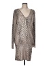 Venus Silver Cocktail Dress Size M - photo 1