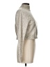 Blue Rain Metallic Silver Turtleneck Sweater Size L - photo 4