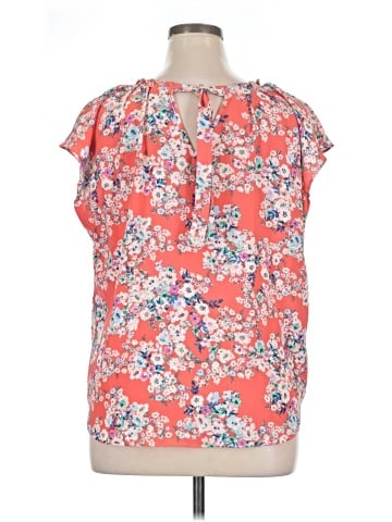 LC Lauren Conrad Short Sleeve Blouse (view 2)