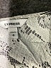 Express 100% Rayon Silver Short Sleeve Blouse Size M - photo 7