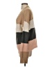 Almost Famous Color Block Tan Pullover Sweater Size S - photo 5