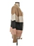 Almost Famous Color Block Tan Pullover Sweater Size S - photo 4