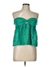 Shein 100% Polyester Green Tube Top Size L - photo 1