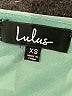 Lulus 100% Polyester Solid Green Casual Dress Size XS - photo 4