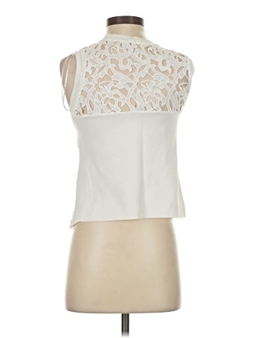 Zara W&B Collection Sleeveless Blouse (view 2)
