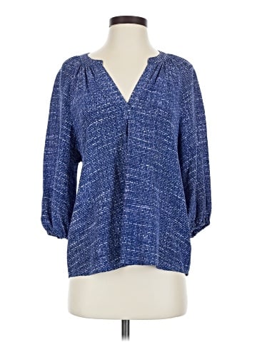 Joie 3/4 Sleeve Silk Top (view 1)