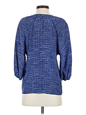 Joie 3/4 Sleeve Silk Top (view 2)