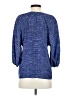 Joie 100% Silk Blue 3/4 Sleeve Silk Top Size XS - photo 2