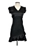 Aqua 100% Polyester Black Cocktail Dress Size XS - photo 1