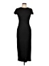 Unbranded Solid Black Cocktail Dress Size L - photo 1