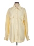 WeWoreWhat Yellow 3/4 Sleeve Button-Down Shirt Size XS - photo 1
