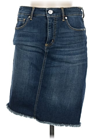 Code Bleu Denim Skirt (view 1)
