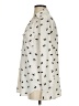 Ann Taylor 100% Polyester Print Ivory Long Sleeve Blouse Size S - photo 5