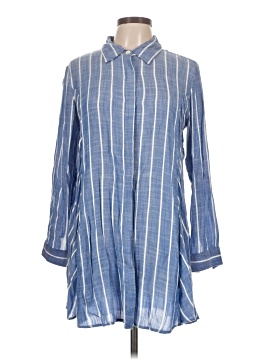 Blue Island Long Sleeve Button Down Shirt
