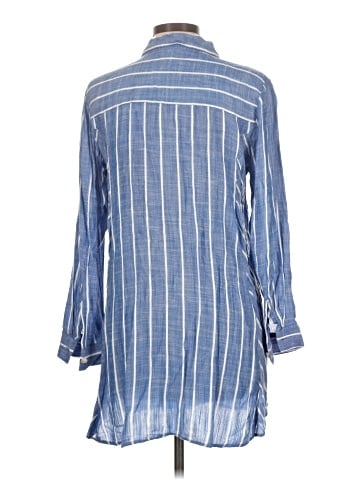 Blue Island Long Sleeve Button-Down Shirt (view 2)