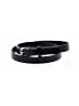 Unbranded Black Leather Belt Size 35 waist - photo 1