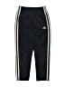 Adidas 100% Polyester Black Track Pants Size 6 - photo 1