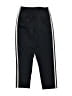 Adidas 100% Polyester Black Track Pants Size 6 - photo 2