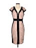 Jax 100% Polyester Tan Cocktail Dress Size 4 - photo 1