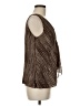 Coldwater Creek 100% Polyester Brown Sleeveless Blouse Size M (petite) - photo 4