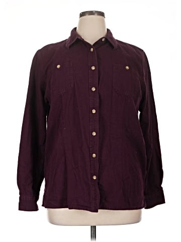 Duluth Trading Co. Long Sleeve Button-Down Shirt (view 1)