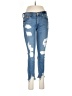 Express Hearts Blue Jeans Size 8 (petite) - photo 1