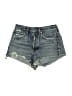 AGOLDE 100% Cotton Stars Blue Denim Shorts Size 25 waist - photo 1