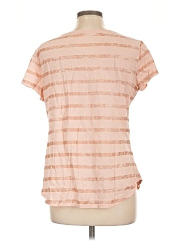 New York & Company Short Sleeve T-Shirt (view 2)