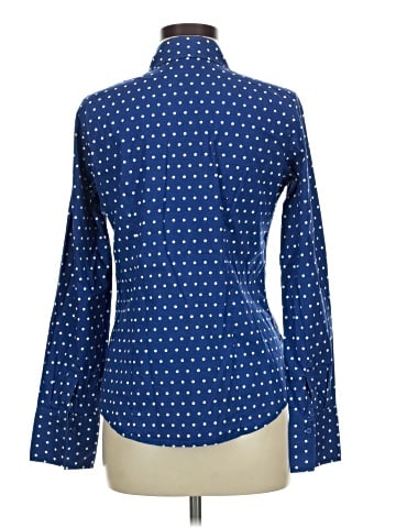 Fair Indigo Long Sleeve Blouse (view 2)