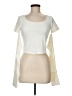 Fanka Ivory Short Sleeve Top Size M - photo 1