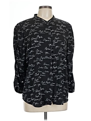 White House Black Market Long Sleeve Button-Down Shirt (view 1)