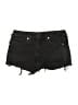 Blank NYC Black Denim Shorts Size 26 waist - photo 1