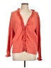 Dialogue Orange Cardigan Size L - photo 1