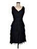 Patra 100% Polyester Black Cocktail Dress Size 8 - photo 1