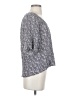 Faherty Gray Short Sleeve Blouse Size XS - photo 4