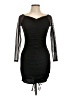 PrettyLittleThing Black Cocktail Dress Size 10 - photo 1