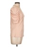 Main Strip Tan Short Sleeve Turtleneck Size L - photo 4