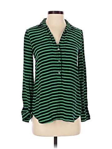 J.Crew Long Sleeve Silk Top (view 1)