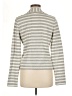Caslon 100% Cotton Stripes Gray Blazer Size M - photo 2