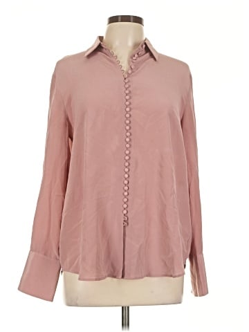 Club Monaco Long Sleeve Blouse (view 1)