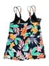 Unbranded Floral Blue Swimsuit Top Size 8 - photo 2